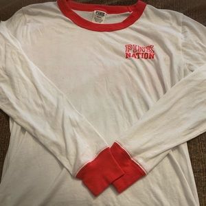 ❤️🥰Victoria Secret Pink LS Tee 🥰❤️